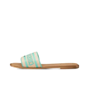 DIOR Dway Slide Slippers Women's Green