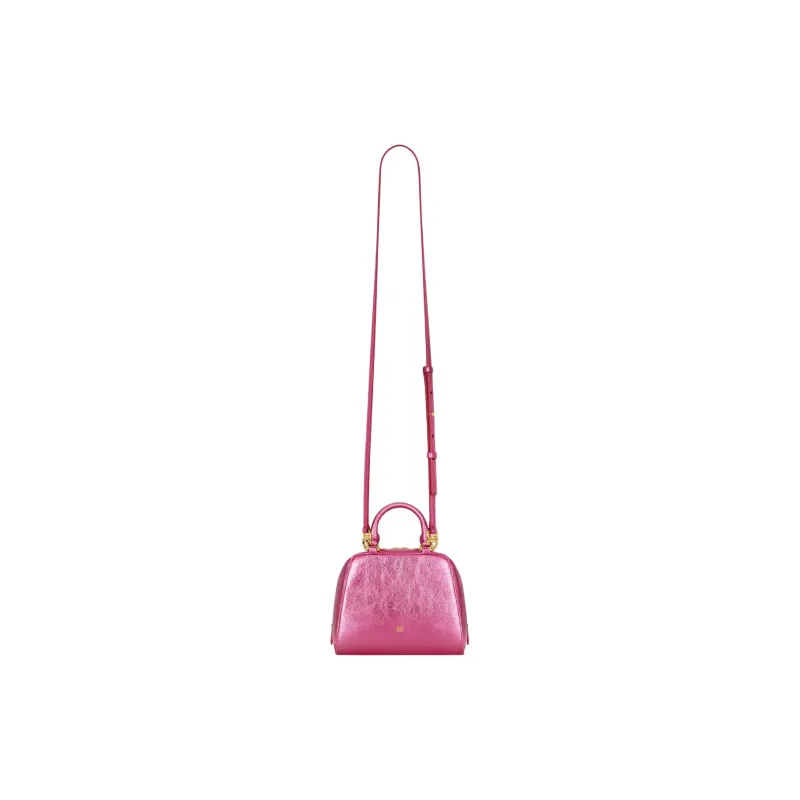 Givenchy Lambskin Shoulder Bag, Crossbody Bag, Handbag Extra Small Women's Raspberry-1