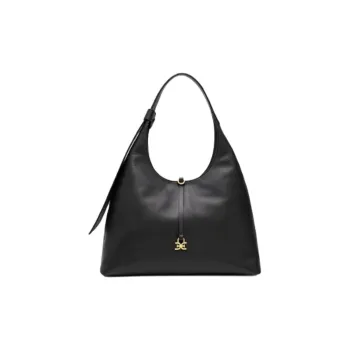 SAM EDELMAN Cow Leather Handbag Shoulder Bag Medium Size Women's Black/Brown