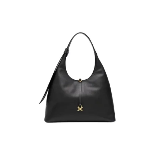 SAM EDELMAN Cow Leather Handbag Shoulder Bag Medium Size Women's Black/Brown