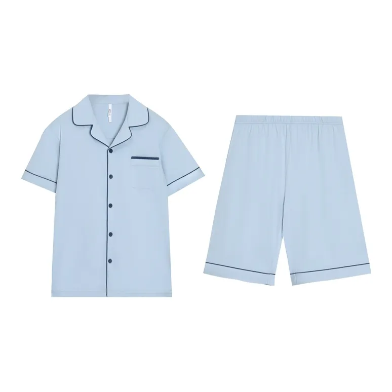 Red Beans At Home Pajama Set Men's-2