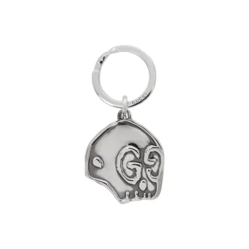 GUCCI Sterling Silver Keychains Women's Silver