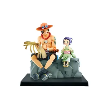 BANPRESTO Portgas D. Ace One Piece Ichiban Kuji Akashi No Kuni Act 2 A Reward Emorial Vignette Bonus Gifts