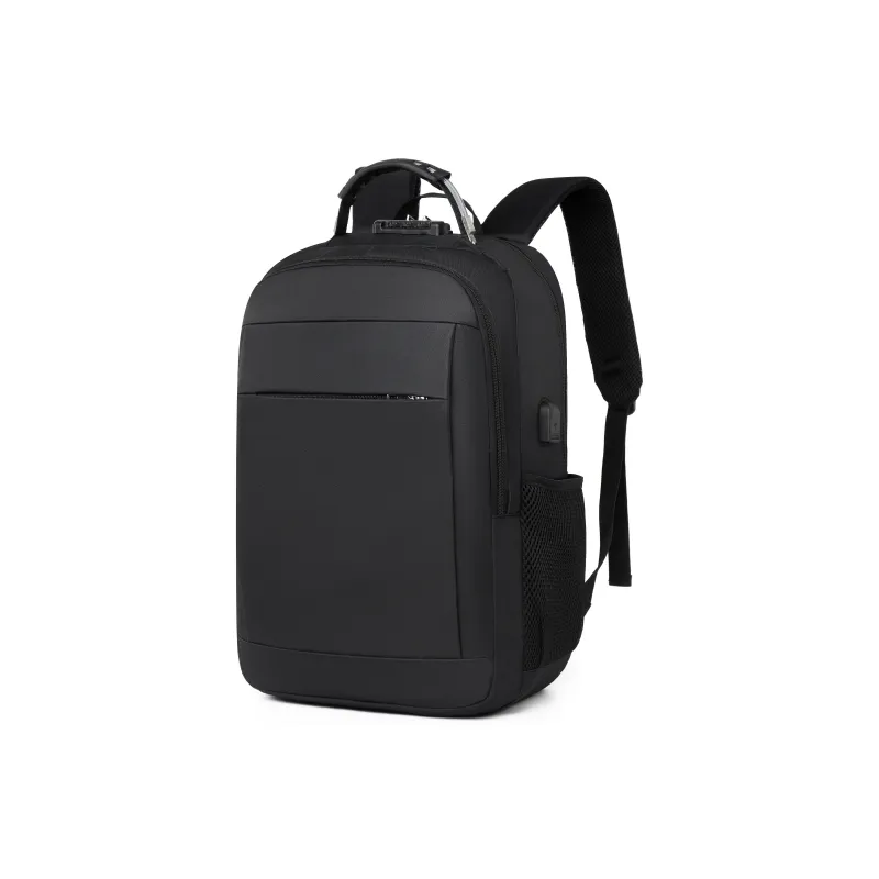 BAODIDAISHU Oxford Backpack Regular Men's Gray Black Blue-5