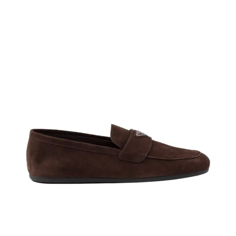 PRADA Loafers Men Brown-1