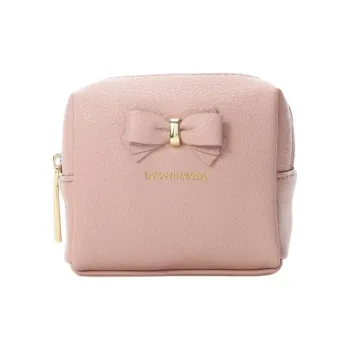 SAMANTHA THAVASA Synthetic Leather Clutch Mini Women's Pink