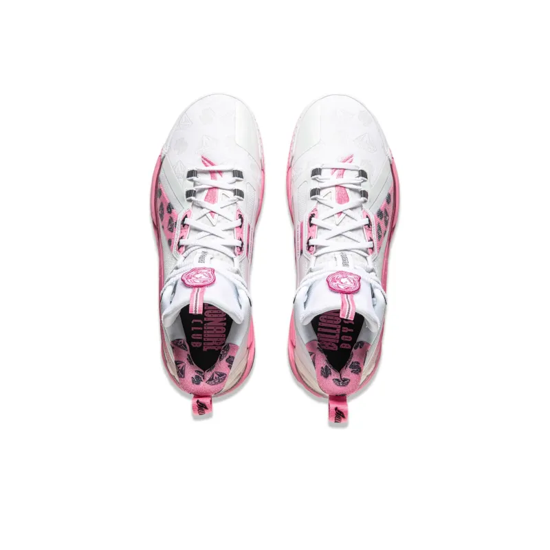 Li Ning X Billionaire Boys Club Badfive 4 Mid 'White Pink'-4