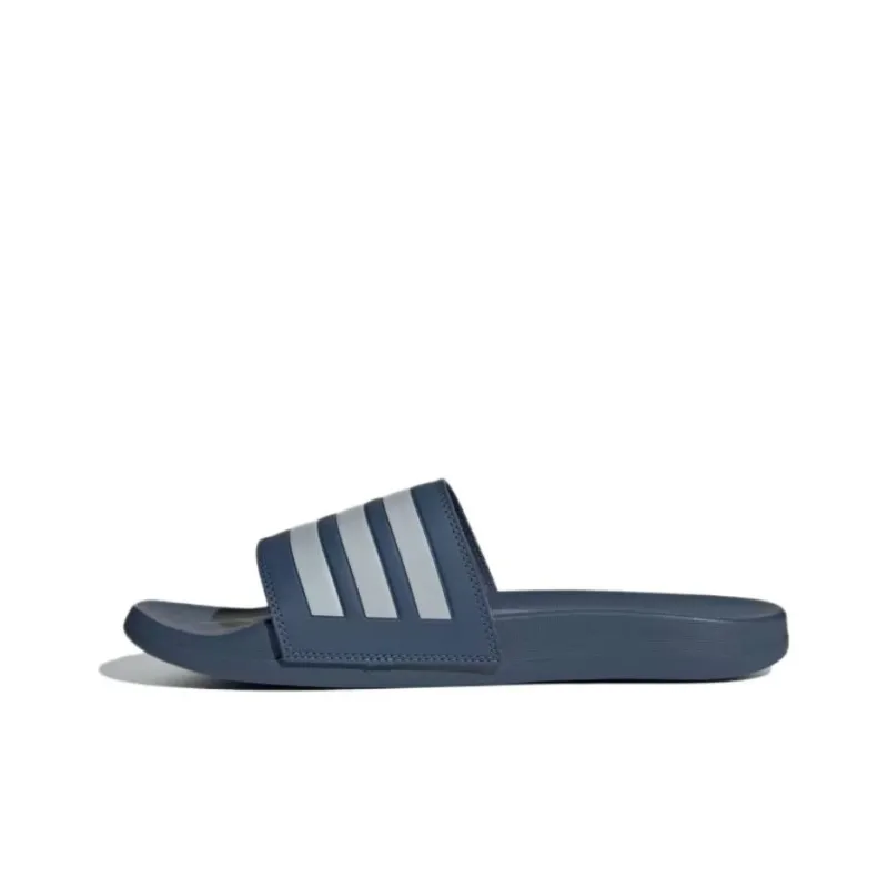 Adidas Adilette Comfort Slides Preloved Ink Halo Blue-0