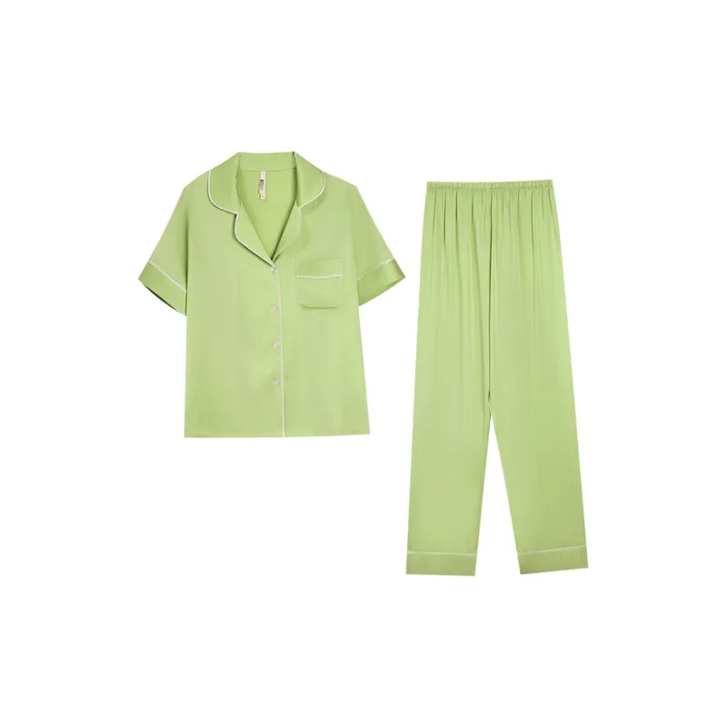 Red Beans At Home Pajama Set Women's-1