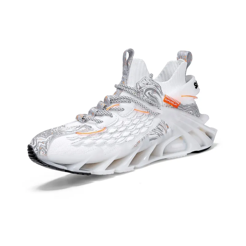 Prince McQueen Shock Absorbers With Slip Resistant Features Low Top Running Shoes Men's-16