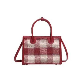 TTaG．baG Microfiber Synthetic Leather Shoulder Bag Women's