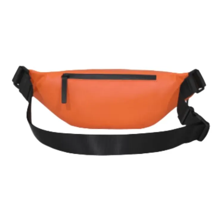 LEXON Waterproof Fabric Fanny Pack Regular Unisex Orange/Dark Blue-1
