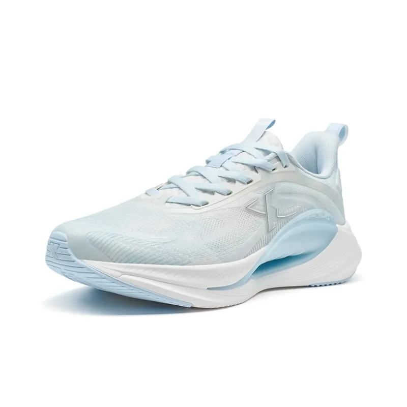 XTEP Hydrogen Wind 7.0 Rebound Lightweight Breathable Low Top Running Shoes Women's Blue Dyed Style-2