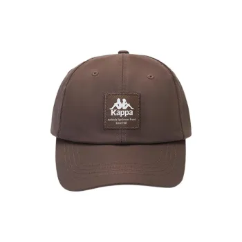 Kappa Polyester Baseball Caps Unisex Brown/Black