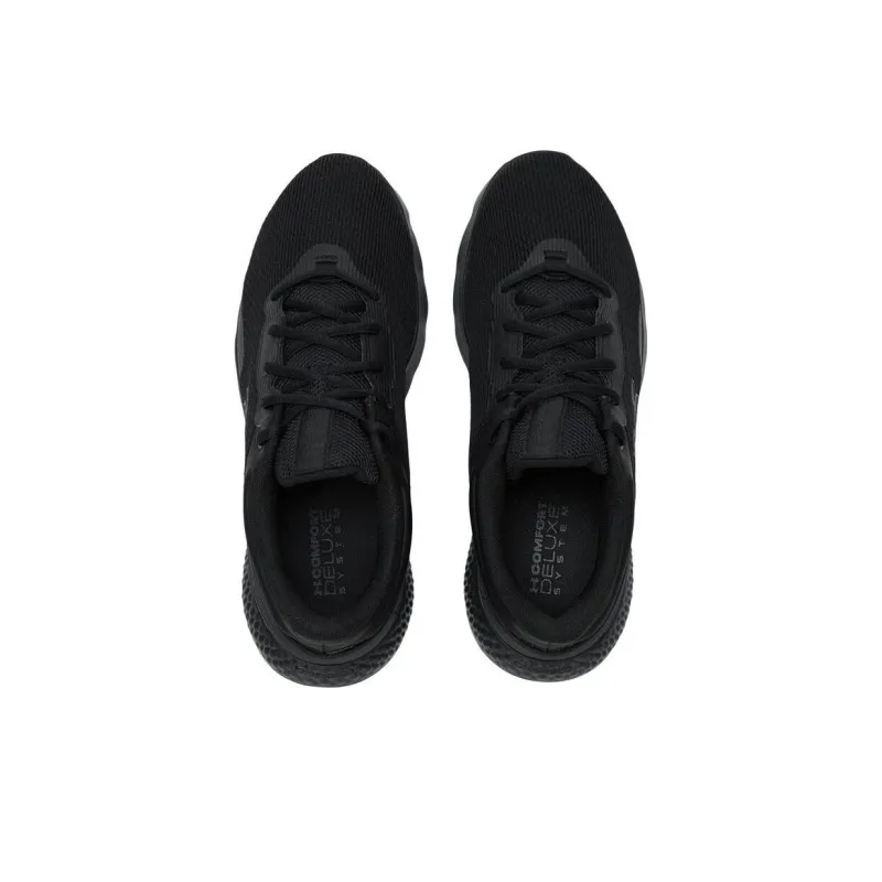 Under Armour Charged Escape 4 Anti Slip Wear Resistant Low Top Running Shoes Men's Black-1