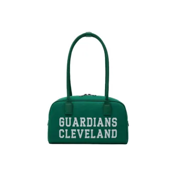 MLB Artificial Leather Shoulder Bag Toast Bag Bowling Bag Shoulder Bag Regular Unisex Green