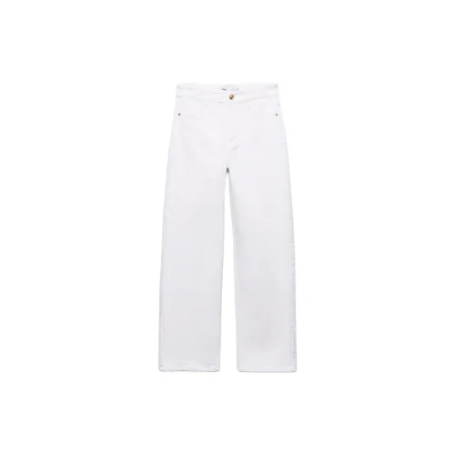 ZARA Jeans Women's White