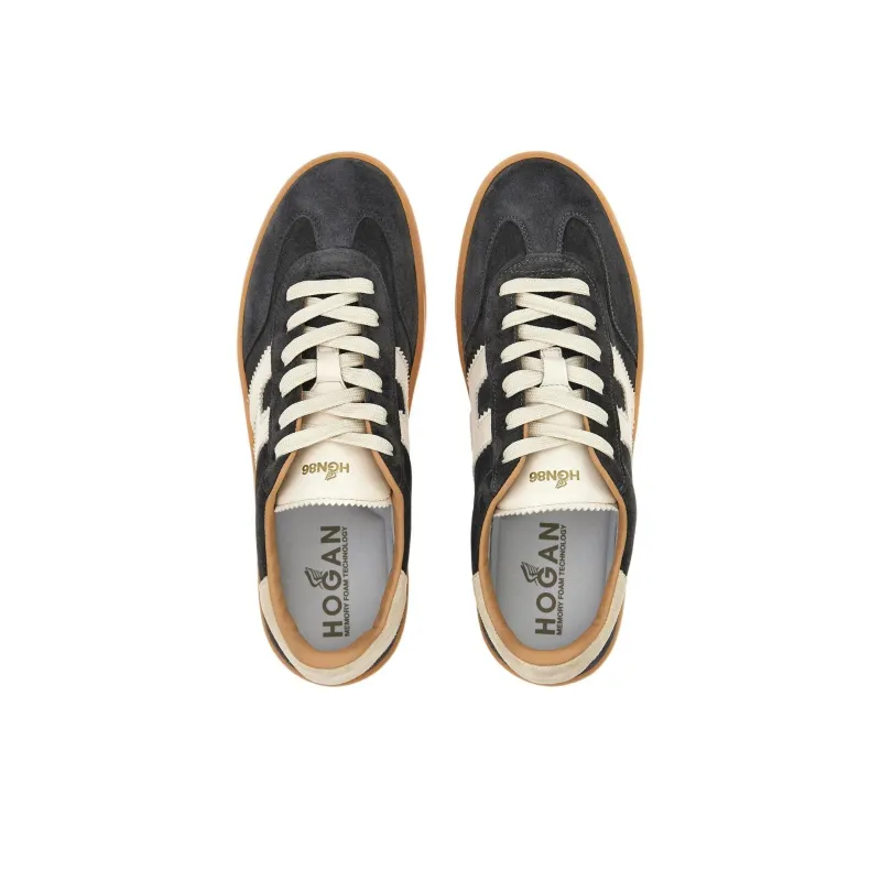 HOGAN H647 Logo Patch Low Top Sneakers-4