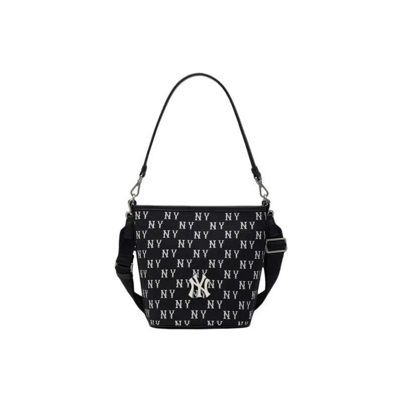 MLB Cotton Bucket Bag, Shoulder Bag, Crossbody Bag, Handbag Regular Unisex Black-0