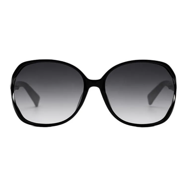 'S MAX MARA Irregular Shape Sunglasses Women's Black-2