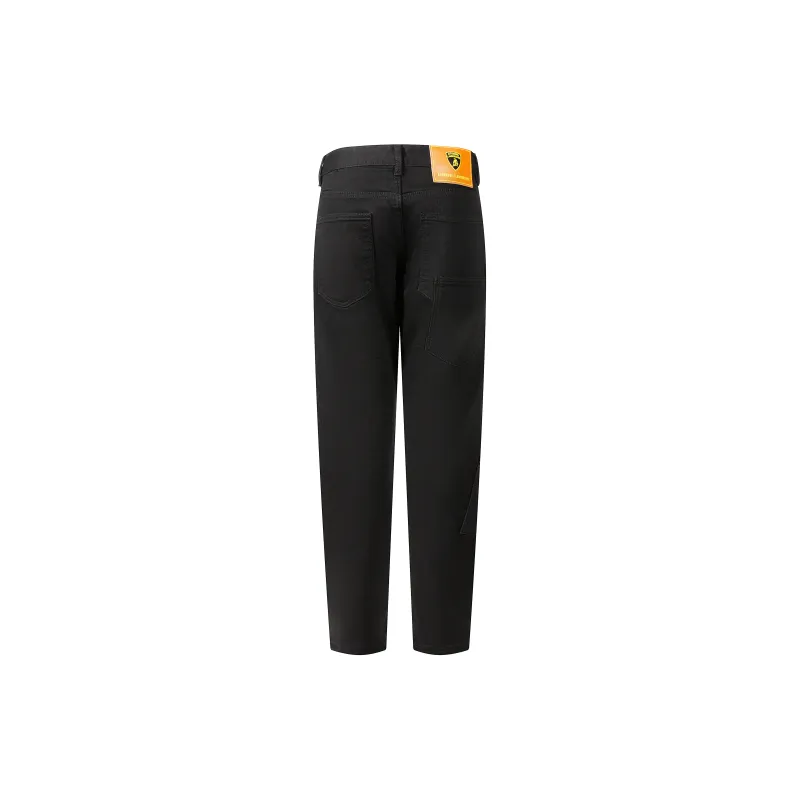 Automobili Lamborghini Jeans Men's Black-6