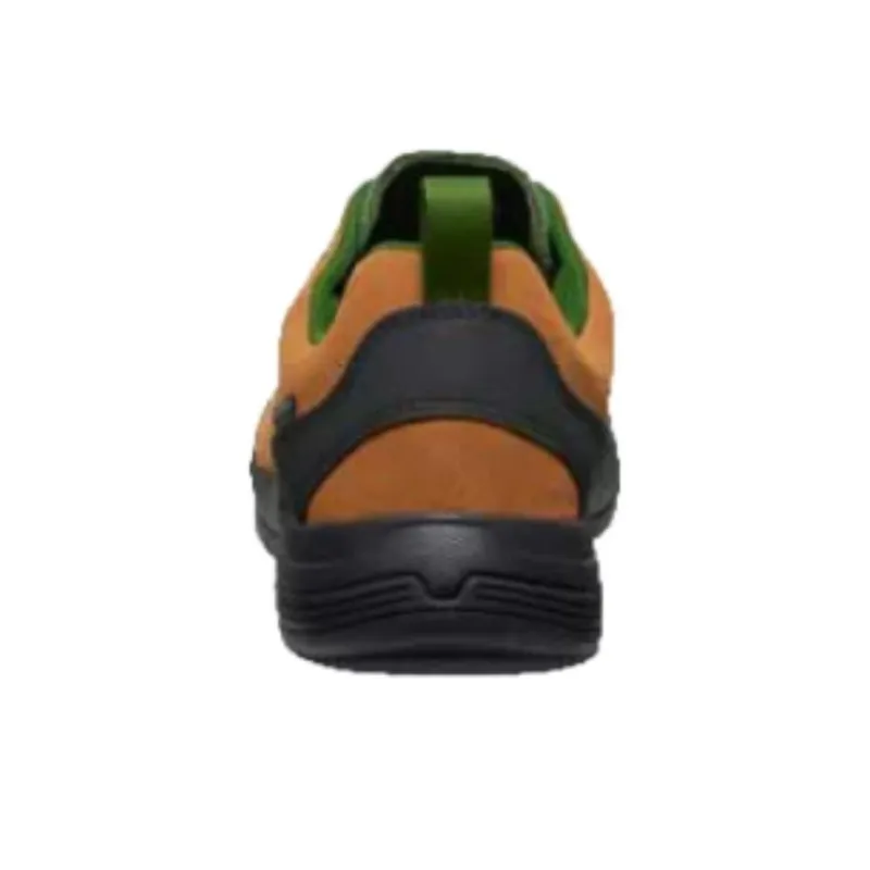 KEEN Jasper Slip Resistant Water Resistant Low Top Outdoor Shoes Men's Brown Green-2