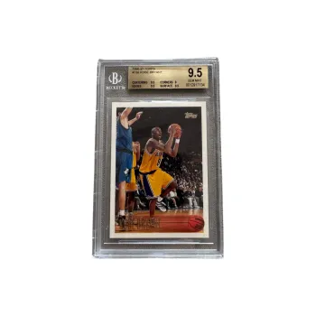 Topps Kobe Lakers, Rising Stars Card, Classic Rookie Card, First NBA Card BGS 9.5 Condition Perfect Graded Cards 1 Pc