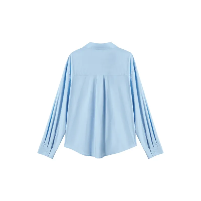 C.3000 Shirt Women's Clear Aqua Blue-1