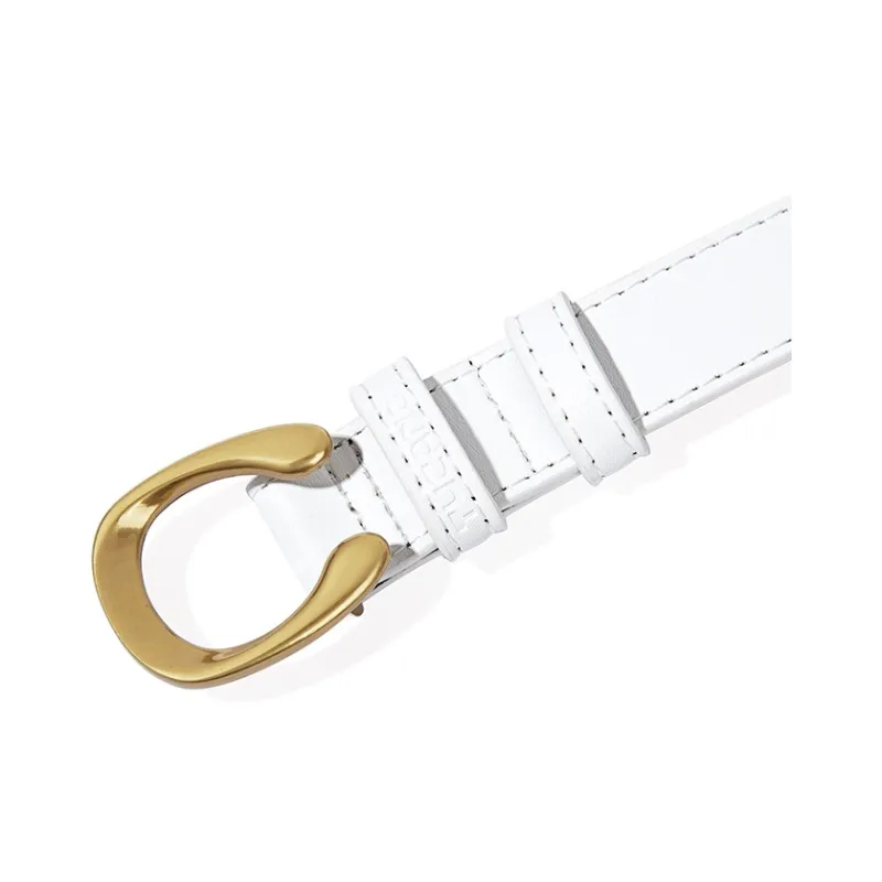 TUCANO Pin Buckle Comfortable Elegance Advanced Leather Belts Women's 3.4cm-4