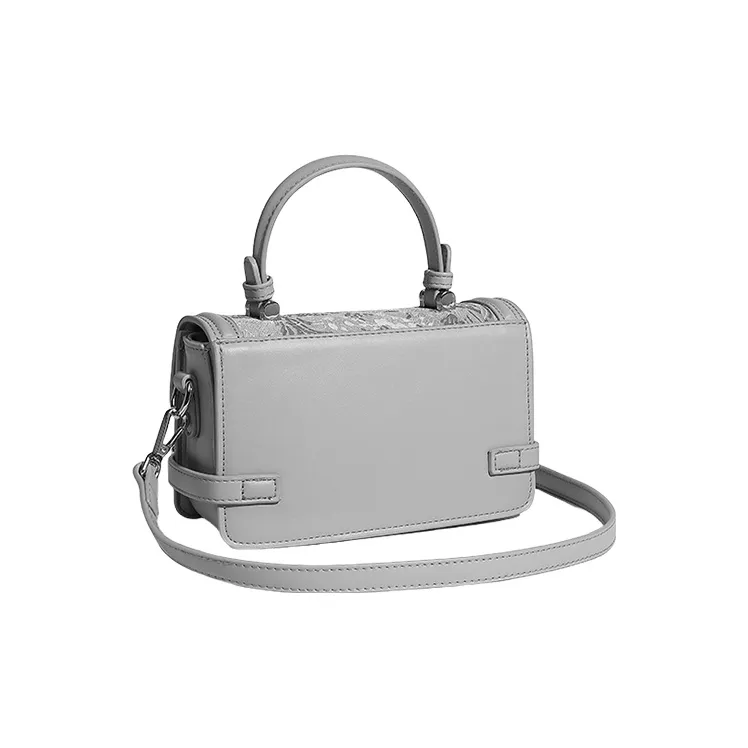 TTaG．baG Microfiber Synthetic Leather One Shoulder Handbag Women's-6