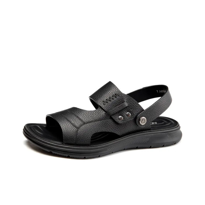AOKANG Travel Flat Home Beach Sandals Men's-1