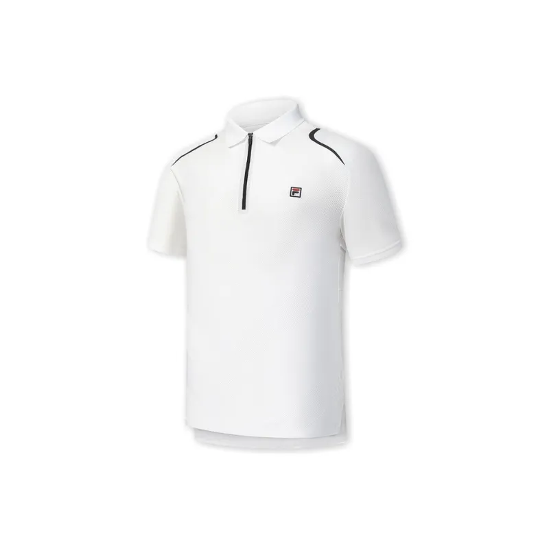 FILA Polo Shirts Men Bright White-1