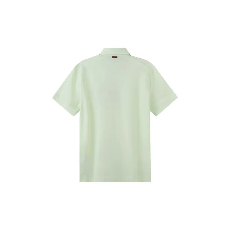 Zegna SS24 Polo Shirt Men's Verdant Green-1