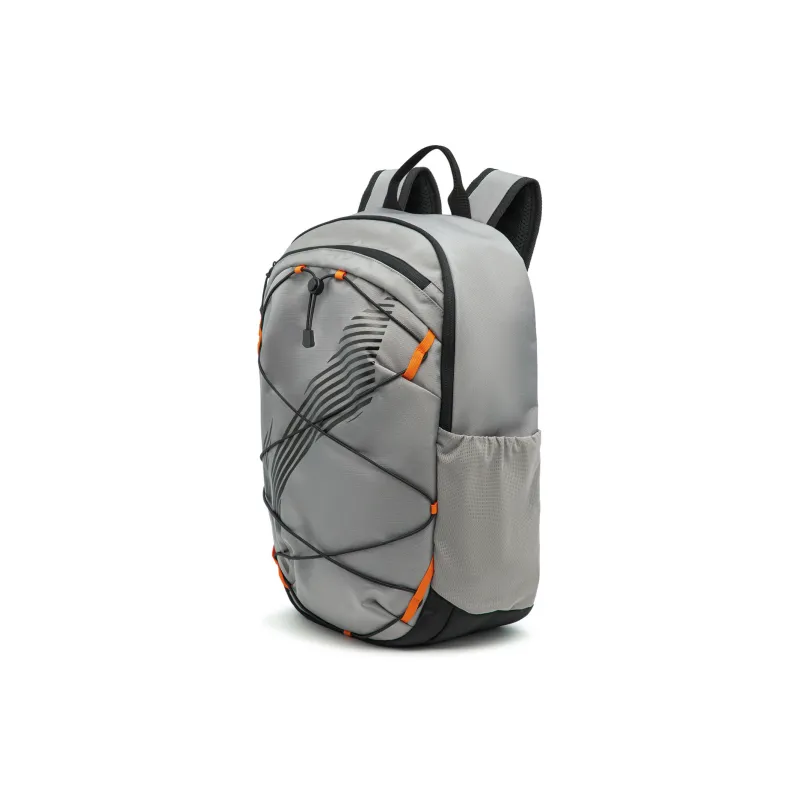 LiNing Fitness Series Polyester Backpack Regular Unisex Gray-1
