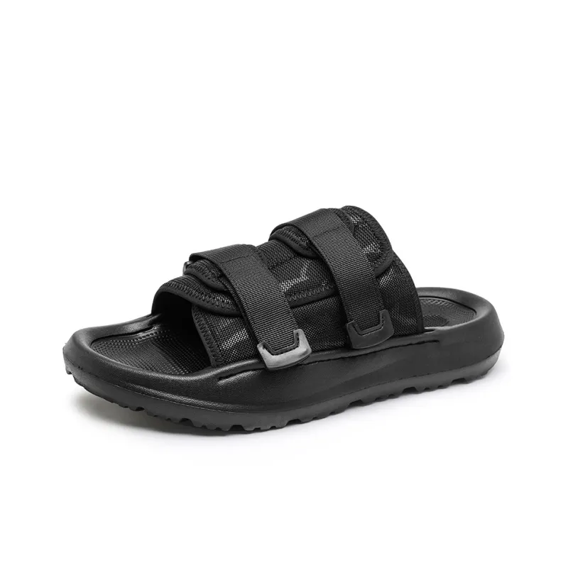 X-ZONE Stitching Slip-Resistant Abrasion-Resistant Slide Slippers Men's-7