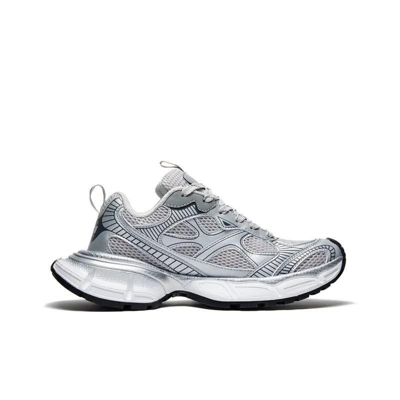 HUANG AIMIAO Wear-Resistant Breathable Height Increasing Low-Top Chunky Sneakers Unisex-2