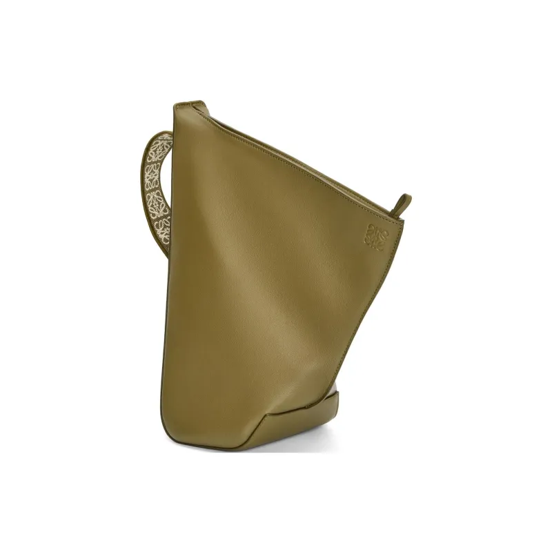 LOEWE Anton Sling Soft Smooth Calfskin Sling Bag Men's Olive Green-2