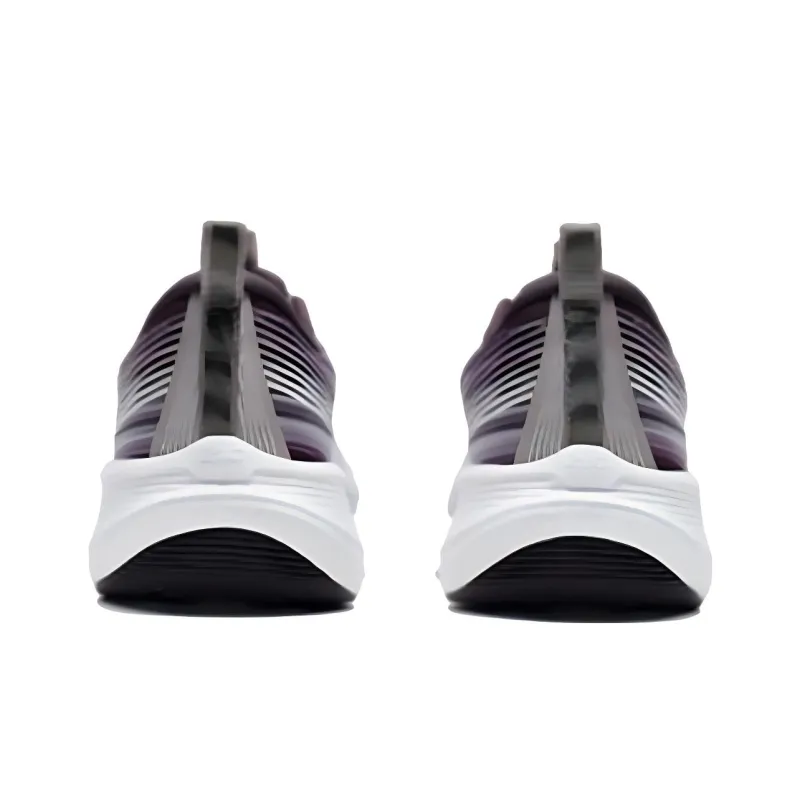 XTEP Cushioning Wear Resistant Low Top Casual Running Shoes Women's Purple White Green-2