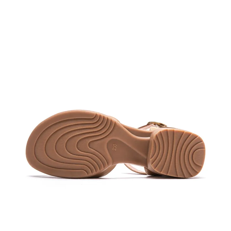 Conley Bird Rubber Sole Abrasion Resistant Slip Resistant Wrap toe Slippers Women's-41