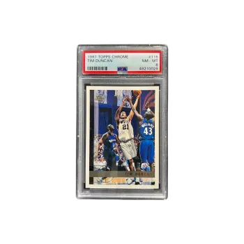 Topps Tim Duncan, Star Card, Rising Stars Graded Cards 1 Pc