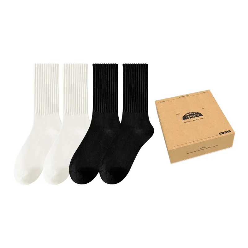 ZEROIN Unisex Mid Calf Socks-9