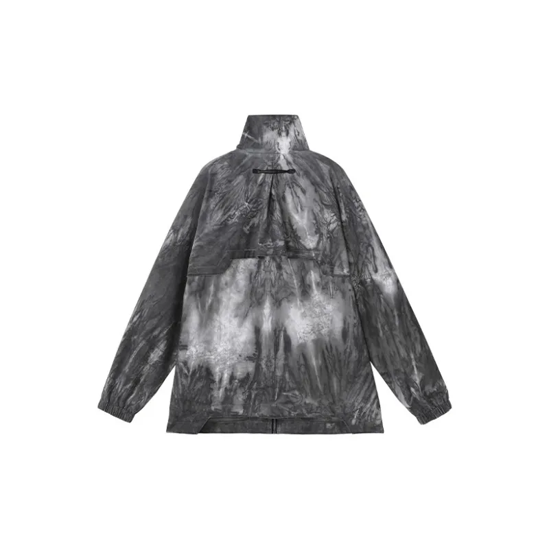 NORVINCY Western Artsy Style Stand Collar Jacket Unisex-1