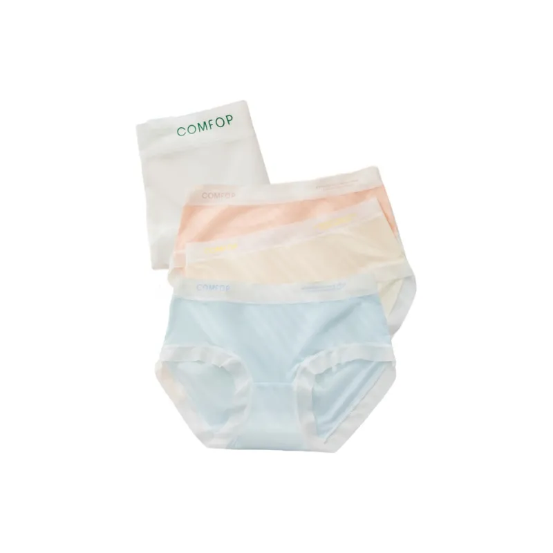 Flowers In Water Underpants Women's 4 Pack-5
