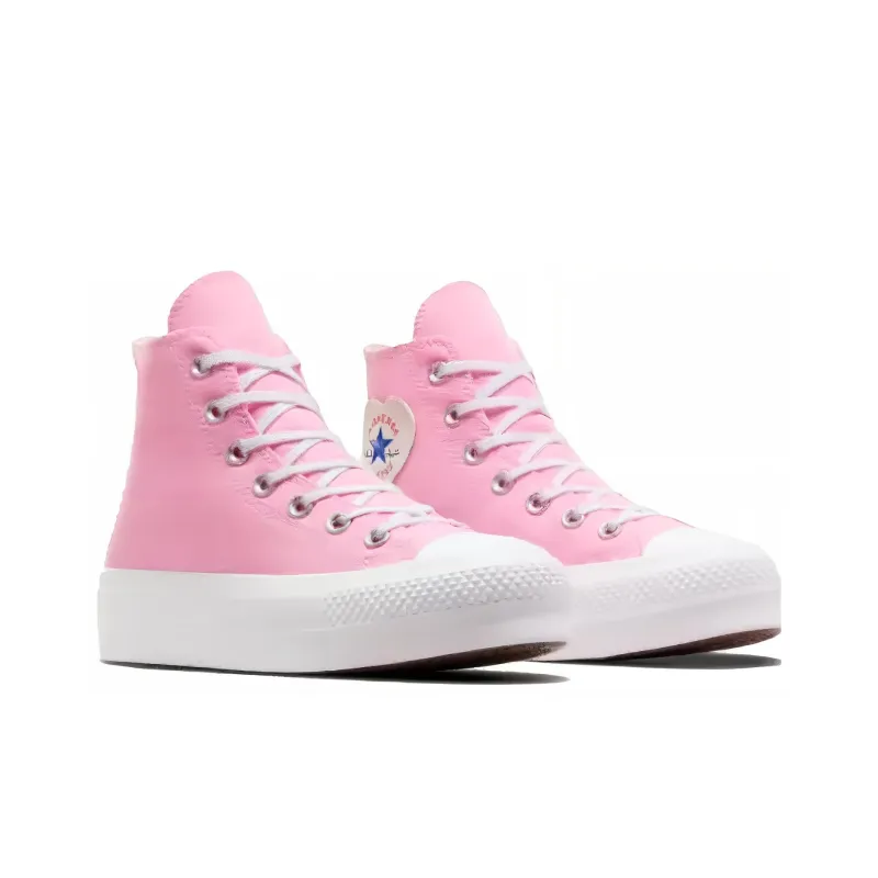 Converse Chuck Taylor All Star Canvas Shoes Unisex High Top Pink White Blue Red-2
