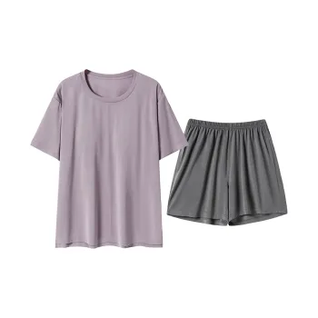 Close-fitting Areas Pajama Set Women's
