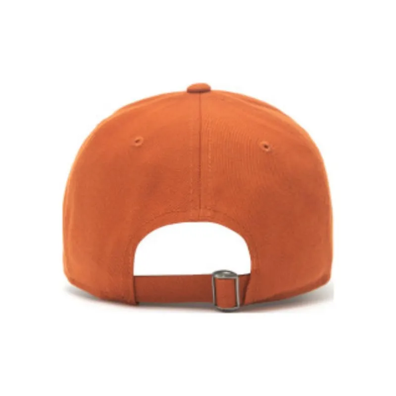 New Era Cotton Baseball Caps Unisex Brick Red-3