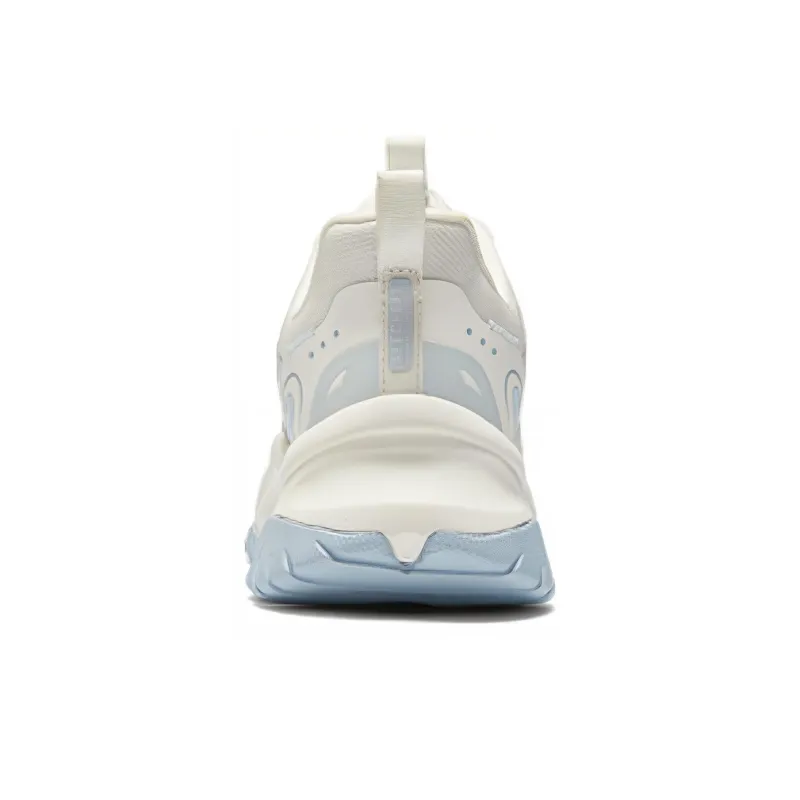 Skechers Street Cushioning Lightweight Breathable Rebound Low Top Casual Shoes Women's Light Blue-3