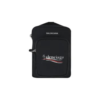 Balenciaga Explorer Political Campaign Printed Messenger Bag
