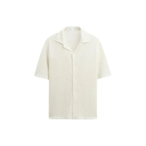 ZARA Shirts Men White