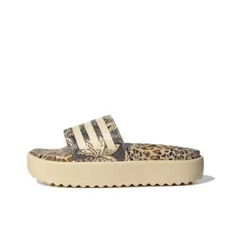 Adidas Adilette Platform Slides Crystal Sand Women's